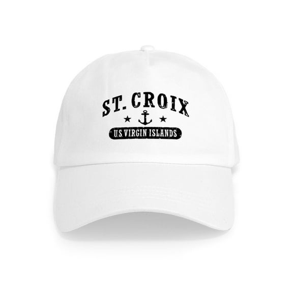 CafePress - St. Croix Cap - Adjustable 100% Brushed Unisex Casual Cotton Baseball Cap, Beige, 1