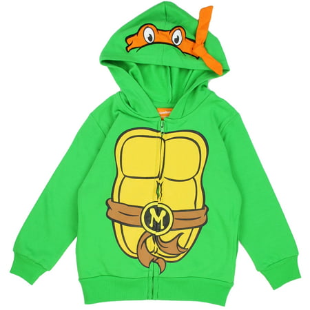 Teenage Mutant Ninja Turtle Costume Zip Hoodie for Boys
