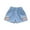 Watermelon Red-07, variant on Ugoldhm Girls' Stretch Denim Shorts (4-13Y) Elastic Waist & Cute Design Summer Casual Jean Shorts