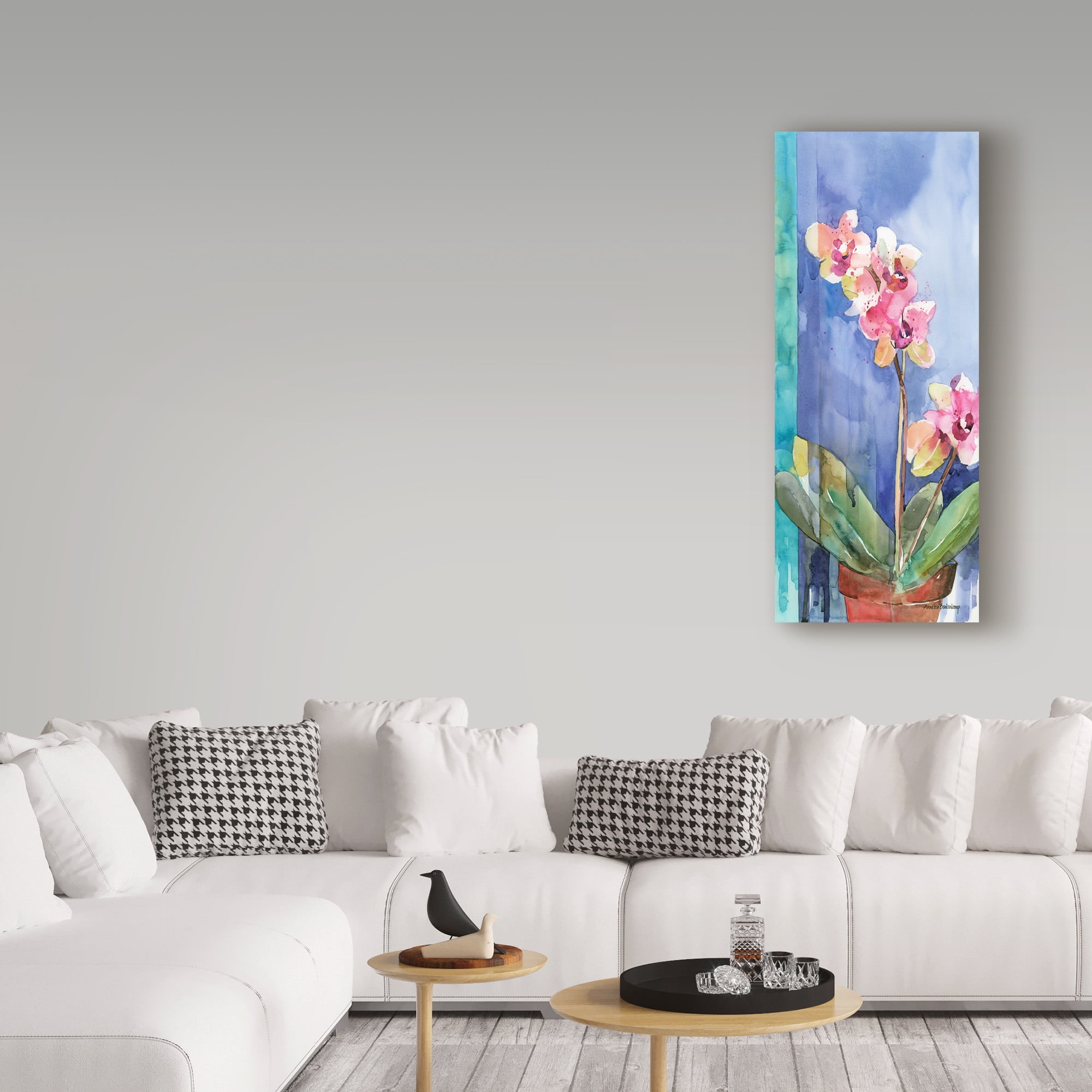 Trademark Fine Art 'Asiana' Canvas Art by Annelein Beukenkamp