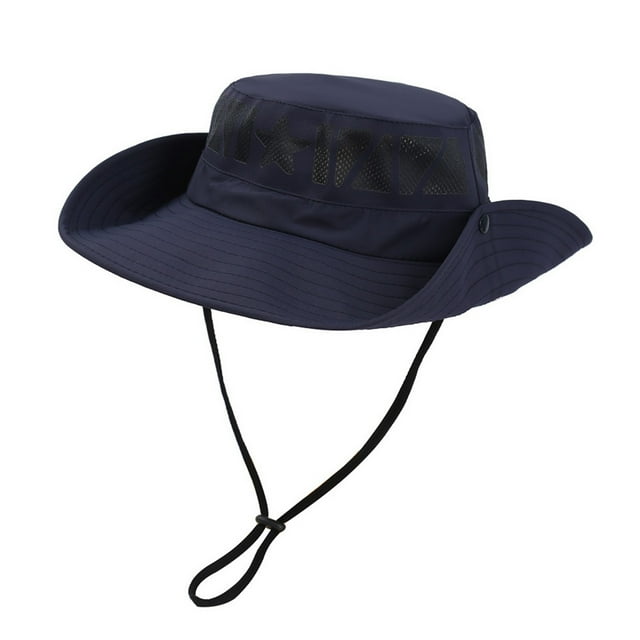 Sombreros para hombre y mujer, estilo único, color sólido, sombrero de pescador, sombrero de playa, sombrero de poliéster para mujer.