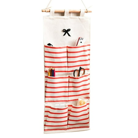 

Leadrop Storage Bag Large Capacity Hanging Long-lasting Lightweight Washable Storage Pouch for Home