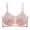Pink, variant on Uvwlwu Wireless Jelly Bras for Women, Women's Comfortable Thin Silk Beautiful Back Seamless Anti Sagging Sports Bra