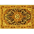 thumbnail image 1 of Ahgly Company Indoor Rectangle Persian Yellow Traditional Area Rugs, 8' x 10', 1 of 4