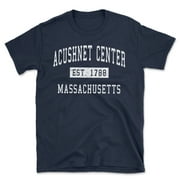 Acushnet Center Massachusetts Classic Established Men's Cotton T-Shirt