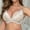 Khaki, variant on Women's Double Lace Plus Size Bra Khaki 85C