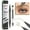 A, variant on Eyebrow Pencil Waterproof, Double Ended Eyebrow Pencil, Precision Long-Lasting Microblading Eyebrow Pencil with Clear Brow Gel, Sweat Proof Natural Hair-Like Stroke Eyebrow Makeup Tool