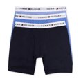 thumbnail image 1 of Tommy Hilfiger Mens Cotton Underwear Boxer Briefs, Blue, Small, 1 of 1