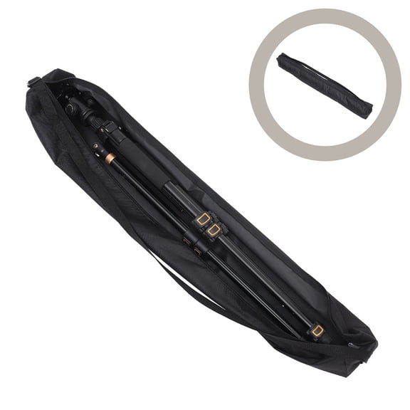 LEORX Tripod Carrying Bag with Handle Black Oxford Storage for Light Stands