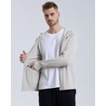 thumbnail image 4 of Locachy Veste à Capuche Légère pour Hommes UPF 50+ Protection Solaire Extérieure à Fermeture Éclair Complète Manches Longues pour la Pêche Randonnée Performance, 4 of 8