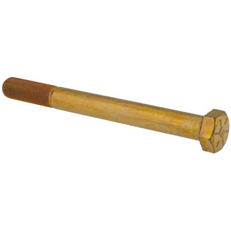 

Value Collection 7/8-14 UNF 9 Length Under Head Hex Head Cap Screw Partially Threaded Grade 8 Alloy Steel Zinc-Plated Finish 1-5/16 Hex