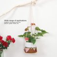 2Pcs Decorative Plant Hanger, Practical and Reliable Cotton Rope Hanger