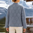 thumbnail image 6 of Plus Size Jackets for Women Quilted Lightweight Button Down Puffer Jacket Coats Padded Outwear with Pockets, 6 of 7