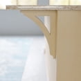 thumbnail image 5 of Ekena Millwork 1 3/4"W x 8 1/2"D x 12"H Large Thorton Wood Bracket, Maple (4-Pack), 5 of 5
