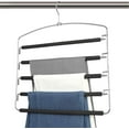 thumbnail image 1 of EcoNesxp Unique Design Trousers Rack 5 Layer Metal Magic Hanger Non-slip Foam Pad Rocker Arm Space Saving Hanger Wardrobe Storage Organizer for Pants Jeans Trousers Skirts 5 Layer Metal Magic Hanger, 1 of 5