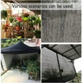 thumbnail image 4 of ORUYROP Shade Cloth for Plants Small 20x33ft, Shade Netting Black, Sun Shade Net with Grommets, Sturdy Shade Fabric, Sun Mesh Sunblock Shade Cloth Uv Resistant Net-for Patio Garden Flower Plan, 4 of 7