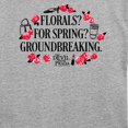 thumbnail image 3 of The Devil Wears Prada - Florals For Spring - Juniors Cropped Graphic T-shirt, 3 of 5