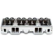 Edelbrock Single Victor Jr 70cc SBC Head Flat/Tap Comp