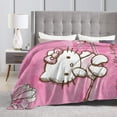 thumbnail image 5 of Hello Kitty Throw Blanket, Cozy Flannel Blankets For Boys Girls, Super Soft Warm Blanket For Couch Sofa Bed, 5 of 9