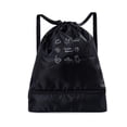 thumbnail image 1 of Yuarrent Bolsa de secado húmedo para natación, de hombro para deportes de playa al aire libre, correa ajustable, bolsa portátil, ropa, traje de Deportes acuáticos Negro L Yuarrent OD020170-04, 1 of 6