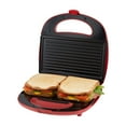 thumbnail image 3 of Grill and Sandwich Maker in Red, 3 of 4