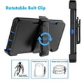thumbnail image 6 of Njjex For Samsung Galaxy S24 Ultra 5G Case with Belt-Clip Holster ,Heavy Duty Protective Drop Protection Shockproof Cover with [Built in Kickstand] - Blue, 6 of 7