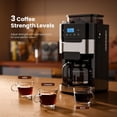 thumbnail image 4 of Drip Coffee Maker with Built-in Grinder, 10-Cup Grind and Brew Machine Timer, Descaling Alert, Programmable Strength, 1.5L Water Tank, 2H Keep Warm for Home/Office, 4 of 4