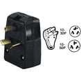 thumbnail image 2 of Enchufe de alimentación dual Leviton 287-T 125/250 V 30/50 A negro, 2 of 6