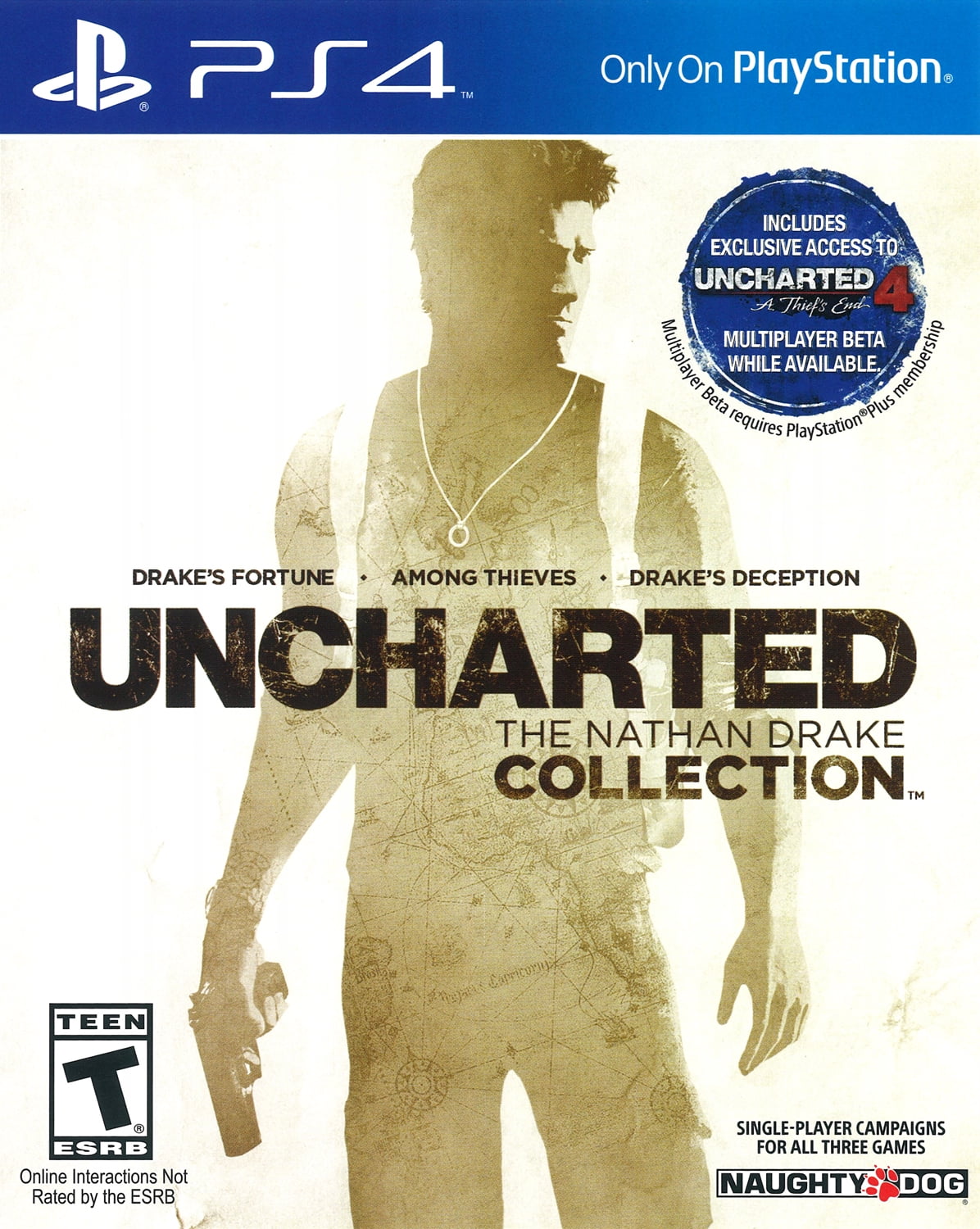 ihærdige servitrice bekendtskab Uncharted: The Nathan Drake Collection - PlayStation 4 - Walmart.com