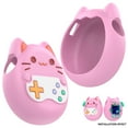thumbnail image 2 of Funda Protectora de Silicona Suave para Dispositivos Electrónicos de Mascotas | Protección Integral de 360 Grados | Portátil con Cordón | Resistente a Caídas y Arañazos | Diseño con Personajes Adorab, 2 of 4