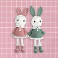thumbnail image 3 of Kits de Principiantes Macarena Muñeco de Conejo de Peluche Tejido a Mano, 3 of 4