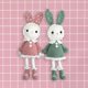thumbnail image 4 of hecho a mano para principiantes Lindos conejos en Learn Zulema Artes de ganchillo, 4 of 4