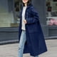 thumbnail image 2 of Chaqueta impermeable larga impermeable a prueba de viento con capucha, 2 of 4