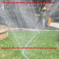 thumbnail image 2 of 2025 Sprinkler Hose & Soaker Hose for Yard - 25 FT Reinforced Flat Garden Hose with Holes, Heavy Duty No-Kink Lawn Irrigation Hose (Includes Stakes, High Pressure Spray), 2 of 6