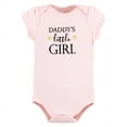 thumbnail image 4 of Hudson Baby Infant Girl Cotton Bodysuit and Pant Set, Girl Daddy, 6-9 Months, 4 of 5