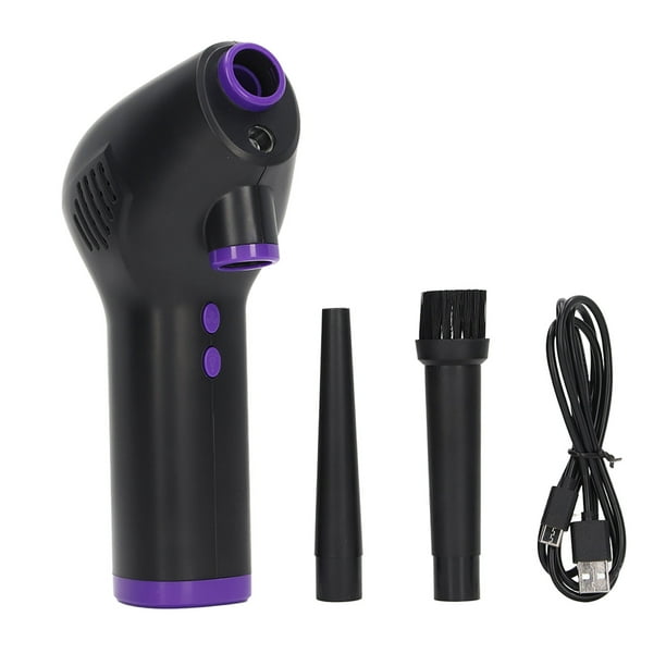 Plumero de aire eléctrico de 45000RPM, potente soplador de polvo, limpiador de teclado, recargable, portátil para el hogar, oficina, coche, ordenador, 15000mAH Jadeshay A