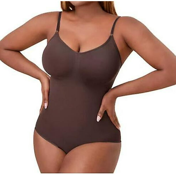 Tummy Control Shapewear,High Waisted Bodysuit,Control Compression Shapewear  for Women Seamless Full Body Shaper (Color : Skin 2, Size : Large) :  : Clothing, Shoes & Accessories