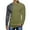 Army Green, variant on Men's Textured Twisted Flower Process Round Neck Thickened Pullover Knitted Sweater, Colorful and Stylish for Casual Events,Black 3XL