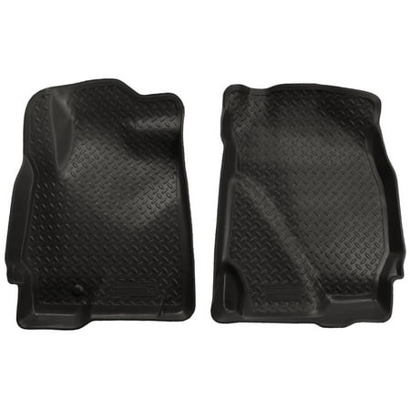 Husky Liners Classic Style Floor Mats | Fits 2005 - 2008 Ford Escape, Mazda Tribute, Mercury Mariner | Front Row, 2-pc Black - 33171
