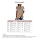 thumbnail image 3 of Bienvenido Mujeres Camisetas De Manga Corta Verano Casual Suelto Contraste Color Mujeres Manga Corta Cuello Redondo Blusa Tops Caqui S, 3 of 3