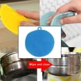thumbnail image 4 of kurtrusly Multi-functional Dishwashing Brush Non Stick Kitchen Scrubber Tableware Dish Cleaning Tool Round, 4 of 7