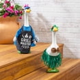 thumbnail image 5 of Leutsin Summer Porch Goose Outfit, Grill Master & Hula Goose Clothes Dress for 23 Inch Cement Lawn Goose, Goose Costume for Garden Yard Patio Party Outdoor Decoration, 5 of 6