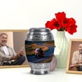 thumbnail image 6 of JAGASY Bike Miniature Urn for Ashes Adult Male, Black Small Urns for Human Ashes Keepsake, Road & Grassy Landscape Decorative Urns for Father, Mini Memorial Urn for Mother, (3 Inch), 6 of 7