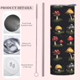 thumbnail image 3 of Mushroom Stainless Tumbler with lid,20oz Travel Mug, Reusable Metal Straw & Brush, Double-Wall Vacuum Bottle Cup for Coffee Wine Tea Hot and Cold Drinks,Gifts, 3 of 6