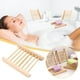 thumbnail image 1 of Jaboneras Portátiles Jabonera de Madera Natural Plato de Almacenamiento Baño Ducha, 1 of 7