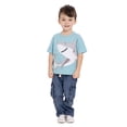 thumbnail image 2 of Wonder Nation Toddler Boys Short Sleeve Graphic Tee with Zipper Pocket, Sizes 12M-5T, 2 of 8