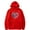 Red, variant on Omar Courtz Heart Hoodies Primera Musa Tour 2025 Merch Streetwear Cosplay Unisex Fashion Sweatshirts