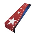 thumbnail image 2 of Chmadoxn 4th of July Table Runner, Independence Day Table Runner Dresser Scarves, July 4th Non-Slip Rectangle Burlap Decor for Home Stars Red and White Check Plaid Tablecloth, 2 of 8