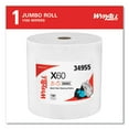 thumbnail image 2 of General Clean X60 Cloths, Jumbo Roll, 12.2 x 12.4, White, 1,100/Roll | Bundle of 2, 2 of 10