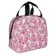 thumbnail image 2 of Easygdp Cute Rabbit Bolsa Térmica Premium - Tela Oxford Impermeable, Gran Capacidad, Bolsillo Frontal, Unisex para Trabajo, Escuela, Actividades al Aire Libre y Picnics, 2 of 8